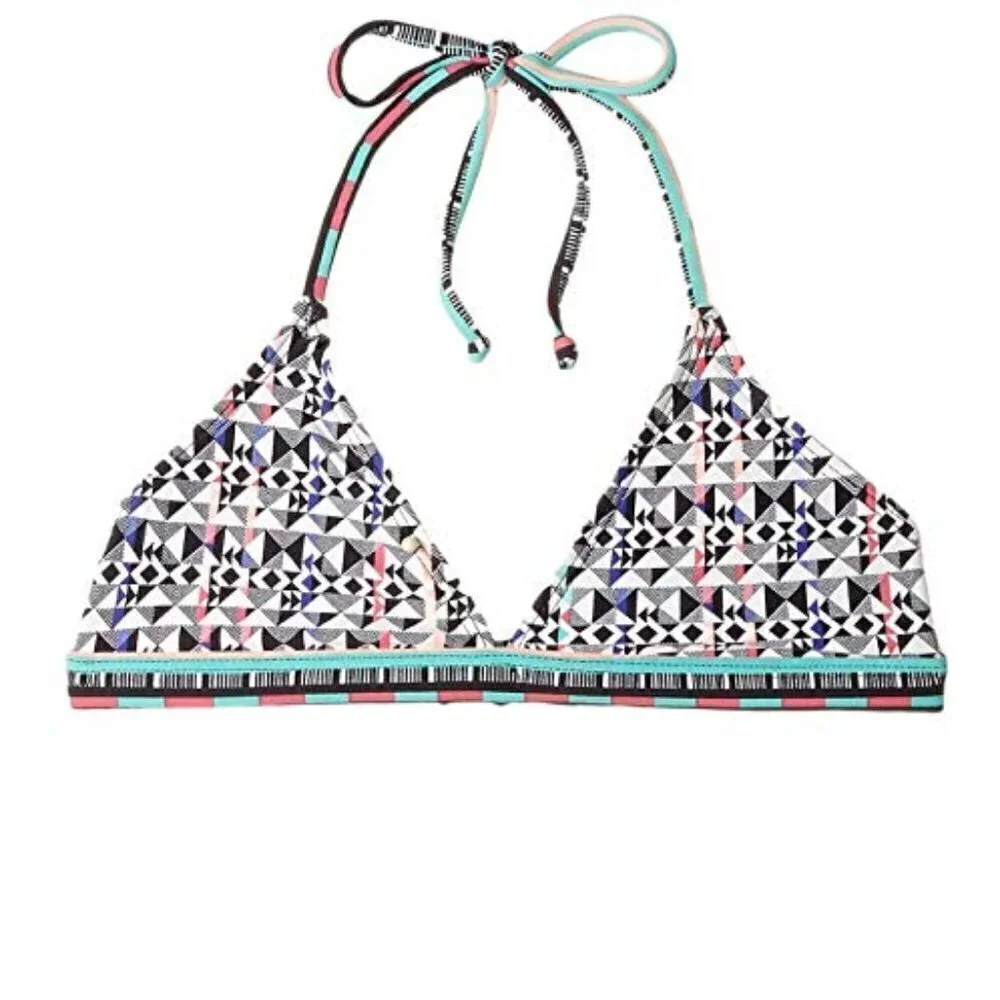Printed Triangle Bra Set Big Kids Tribal Multi Color Ella Moss